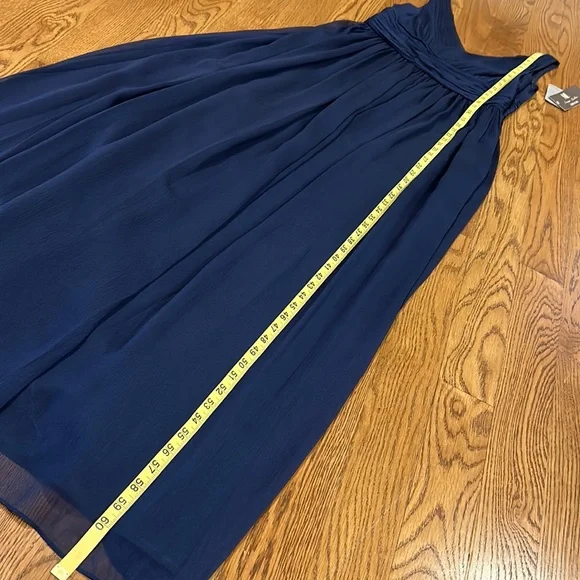 Monique Lhuillier Bridesmaids Navy Dress. 6. New with tags. - Picture 14 of 17